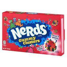 Wonka Nerds Gummy Clusters Rainbow Box 85g