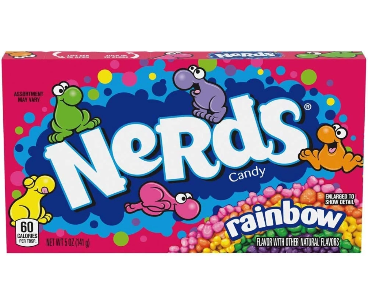 Wonka Nerds Candy Rainbow 141g