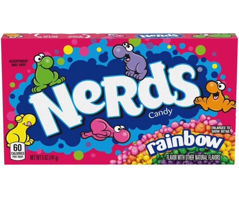Wonka Nerds Candy Rainbow 141g