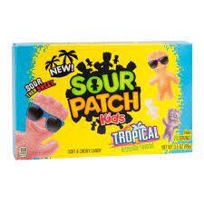 Sour Patch Kids Tropical Theater Box Peg Bag 99g