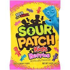 Sour Patch Kids Berries Peg Bag 102g