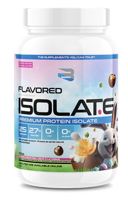 BELIEVE - FLAVORED ISOLATE 775G Oeuf à la crème
