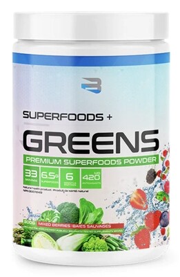 BELIEVE SUPPLEMENTS - SUPERFOODS + GREENS - 300G BAIES SAUVAGES