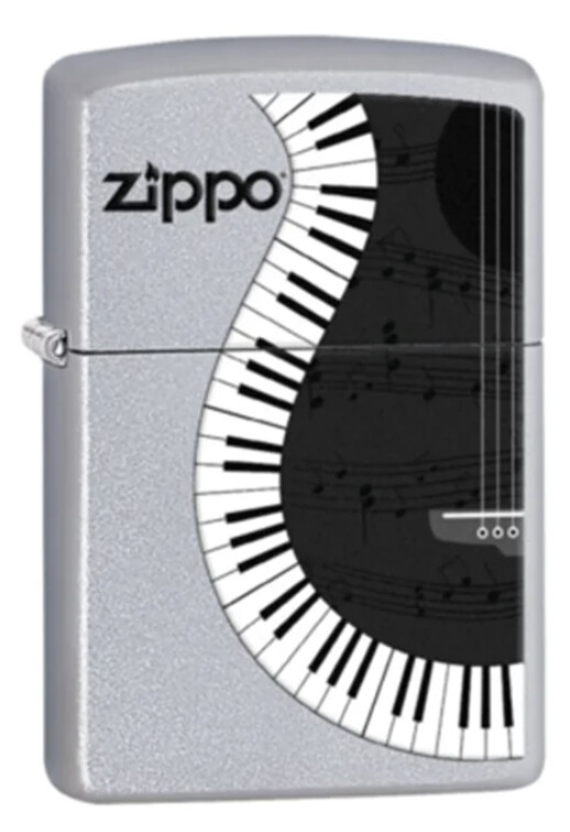 Zippo 205 Piano Guitar