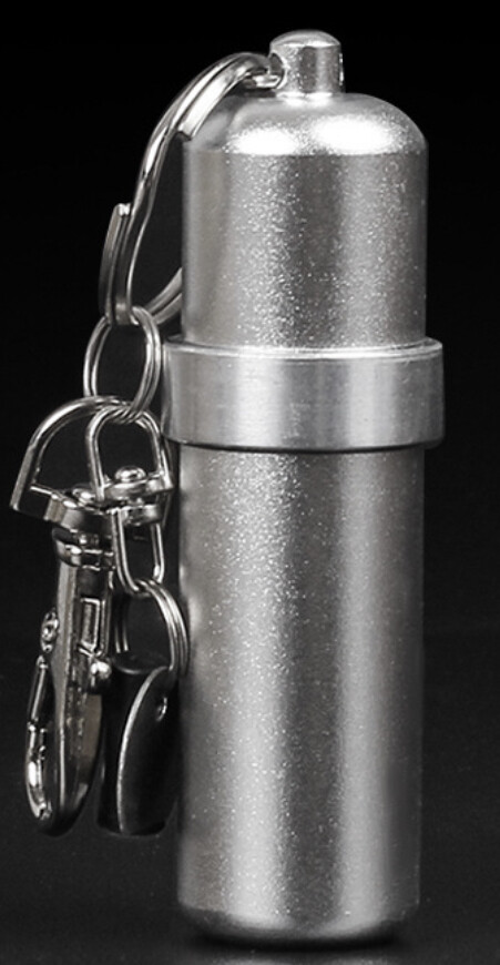 Zippo. Mini portable 1 Piece Stainless Steel Fuel Canister Kerosene