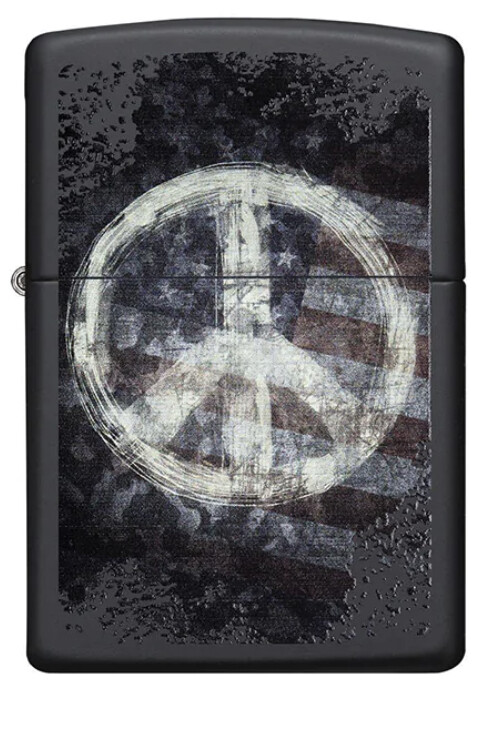 Zippo 28864 Peace on Flag
