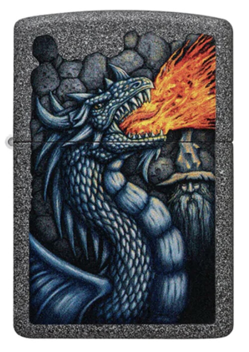 Zippo 49776 Fiery Dragon Design