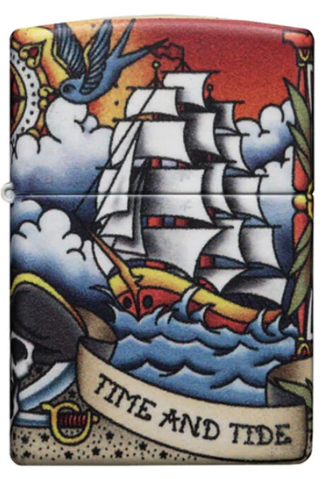Zippo 49532 Nautical Tattoo Design