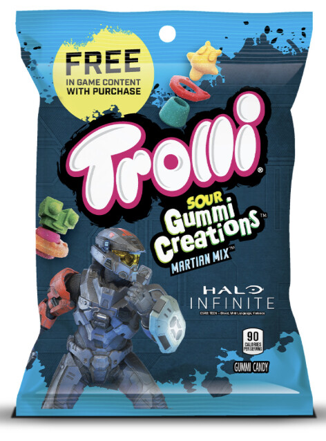 Trolli Sour Gummi Creations Martian Mix 120g