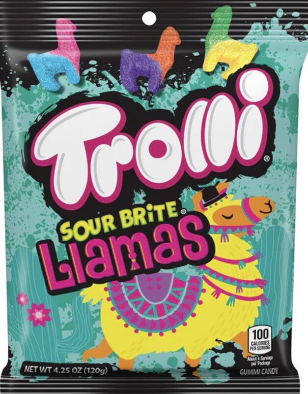 Trolli Peg Sour Brite Llamas 120g