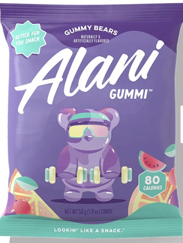 ALANI NU - FIT SNACKS GUMMY BEARS 50G - Ours en gelatine