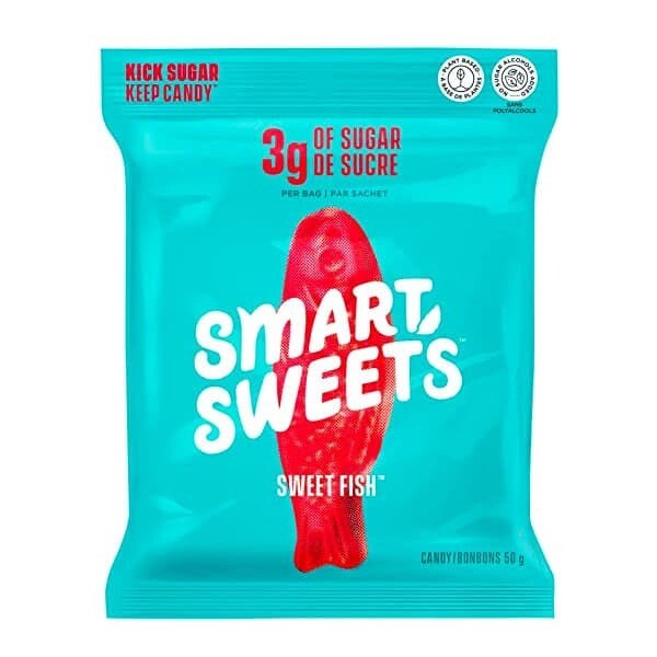 SMART SWEETS - GUMMIES SUGAR FREE SWEET FISH