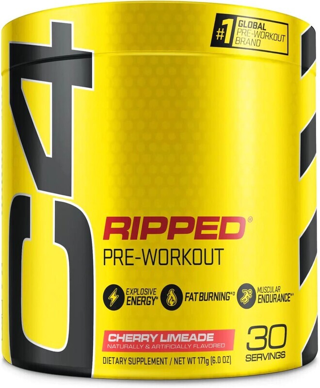 Cellucor, C4 Ripped, Pré-entraînement, Cherry Limeade, 180g
