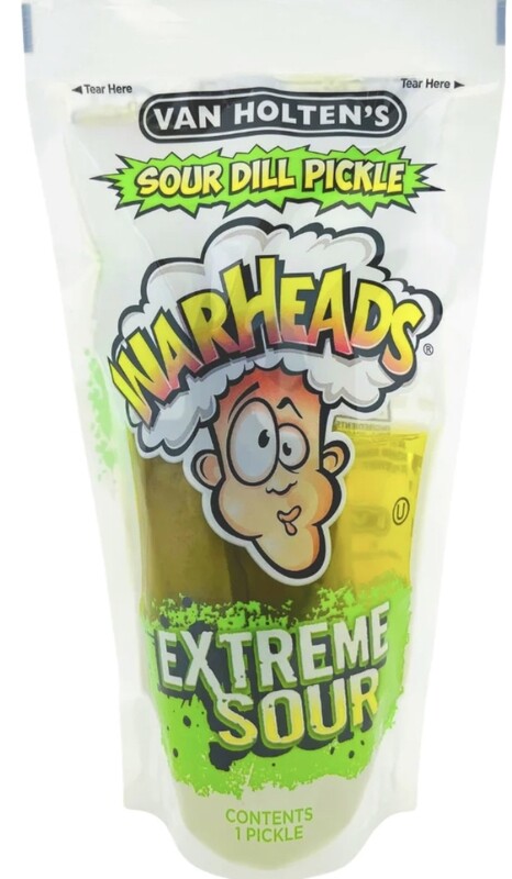 Van Holten’s Pickle Warheads Extreme Sour 140g