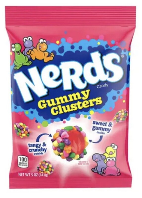 Wonka Nerds Gummy Clusters 141g