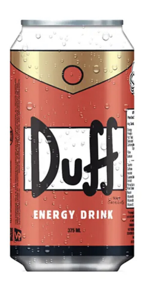 Duff - Orange Energy Drink