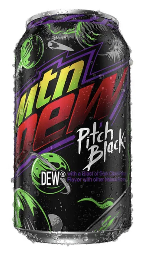 Mountain Dew - Pitch Black 355ml
