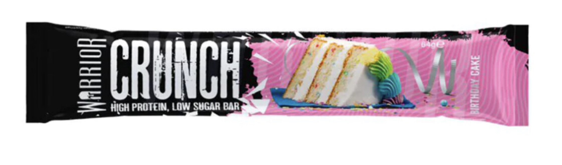 Warrior Crunch Bars - Gâteau d&#39;anniversaire
