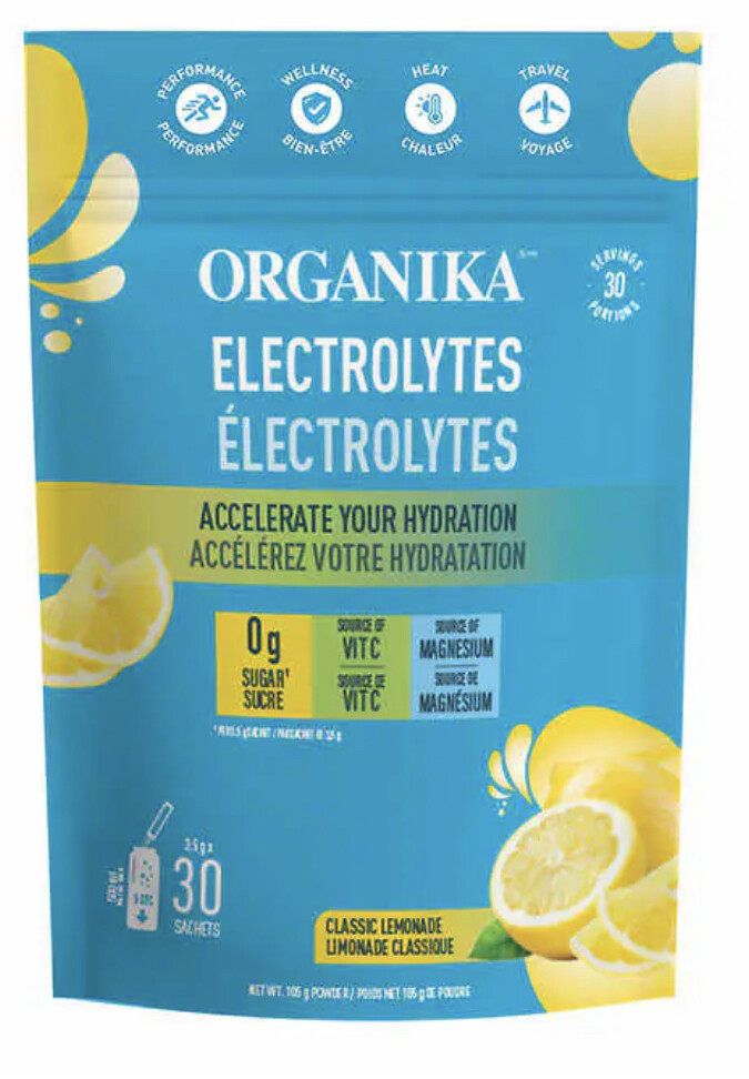 Organika Electrolytes - Limonade Classic 30 portions