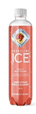 Sparkling ICE - Eau gazéifié pêches et nectarines 503ml