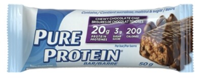 Pure Protein Bar 50g - Tendres aux pépites de chocolat