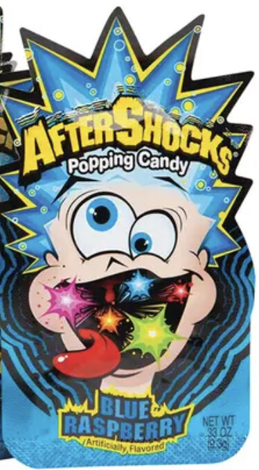 After Shocks - Popping Candy Blue Raspberry 9.3g