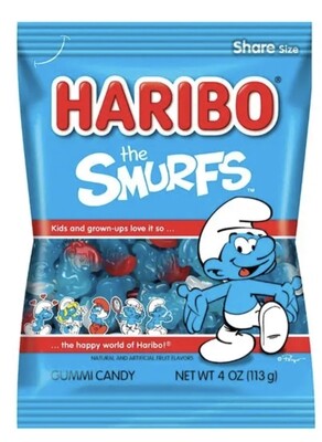 Haribo The Smurfs Normal 4oz