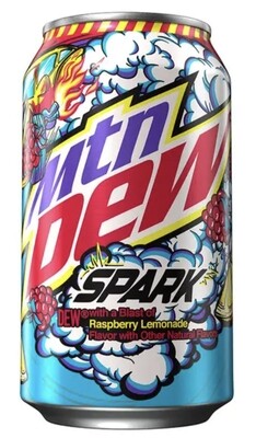 Mountain Dew - Spark Raspberry & Lemonade 355ml