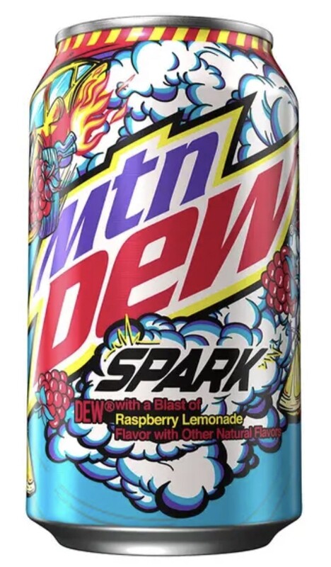 Mountain Dew - Spark Raspberry &amp; Lemonade 355ml