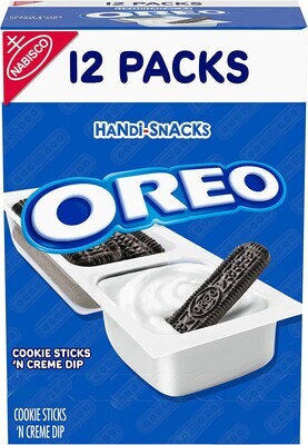 Handi-Snacks OREO Cookie Sticks &#39;N Crème Dip Snack 28g