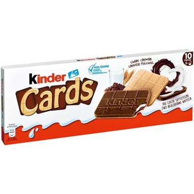 Ferrero Kinder Cards 128g