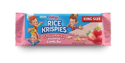 Kellogg's Rice Krispies Strawberry King Size Bar 78g