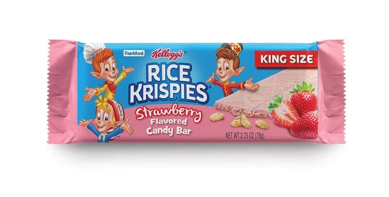 Kellogg&#39;s Rice Krispies Strawberry King Size Bar 78g