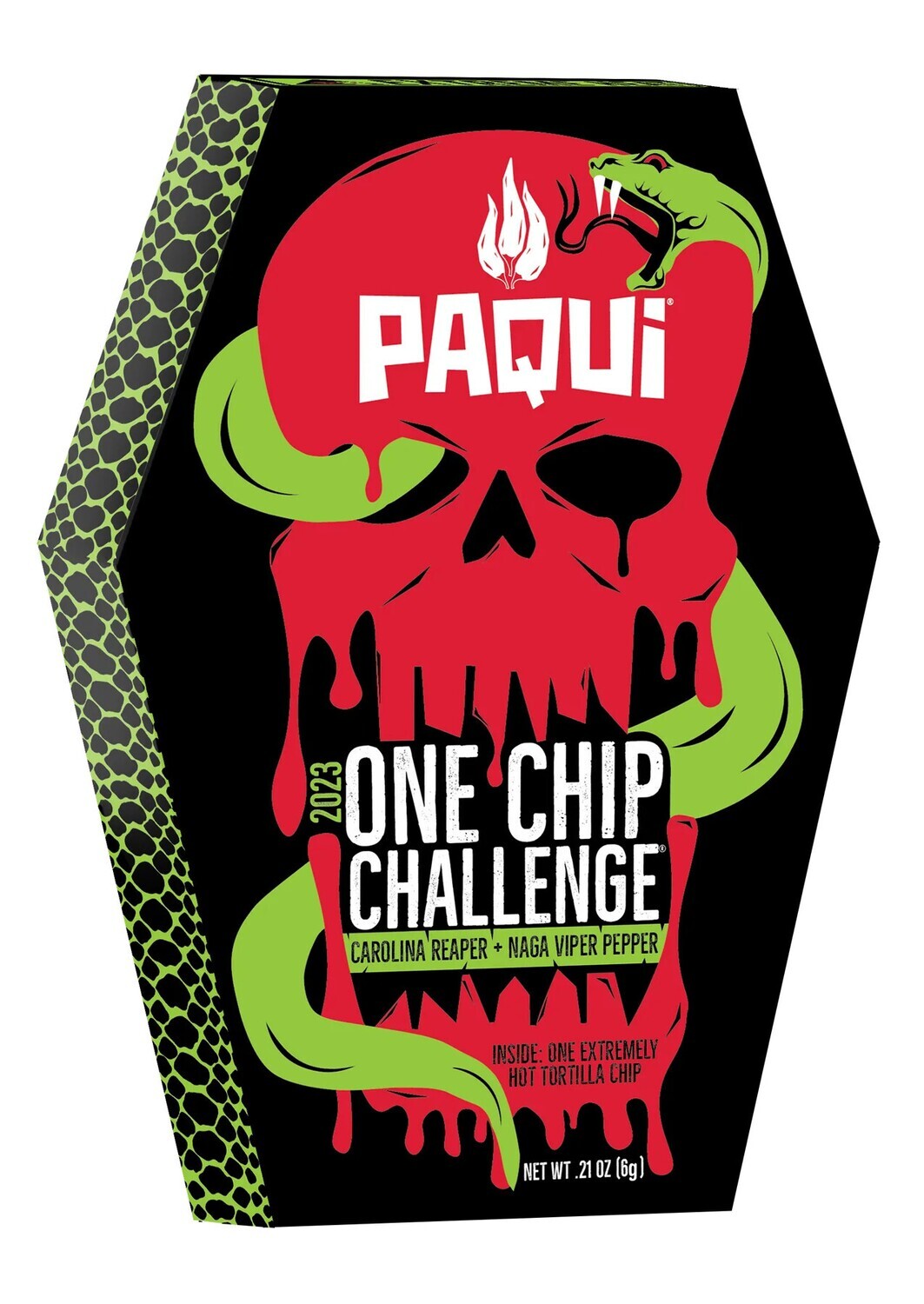 Paqui One Chip Challenge 2023 (Reaper &amp; Naga Viper) 6g