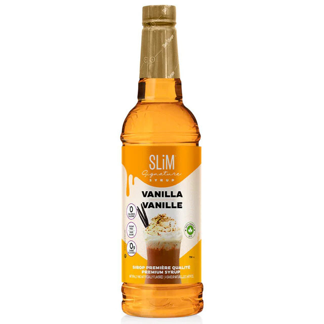 Slimfield Syrups - Sugar Free Syrups 750ml - Vanille