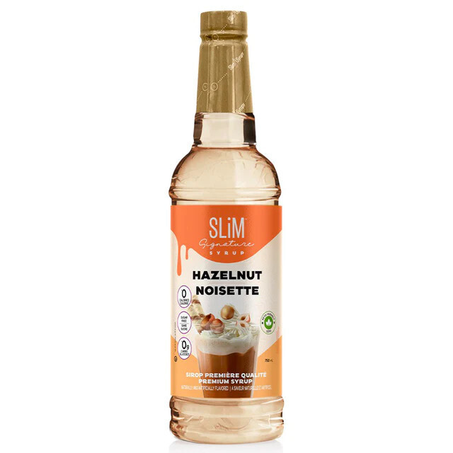 Slimfield Syrups - Sugar Free Syrups 750ml - Noisette