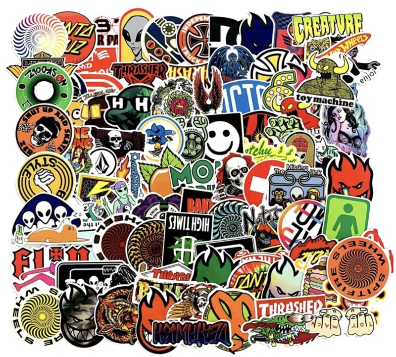 Collant Skate CYMK 100 pieces