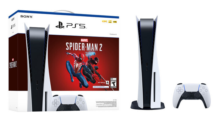 Console PlayStation 5 - Ensemble Marvel&#39;s Spider-Man 2