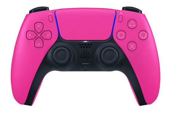 Manette sans fil DualSense de PlayStation 5 - Rose nova