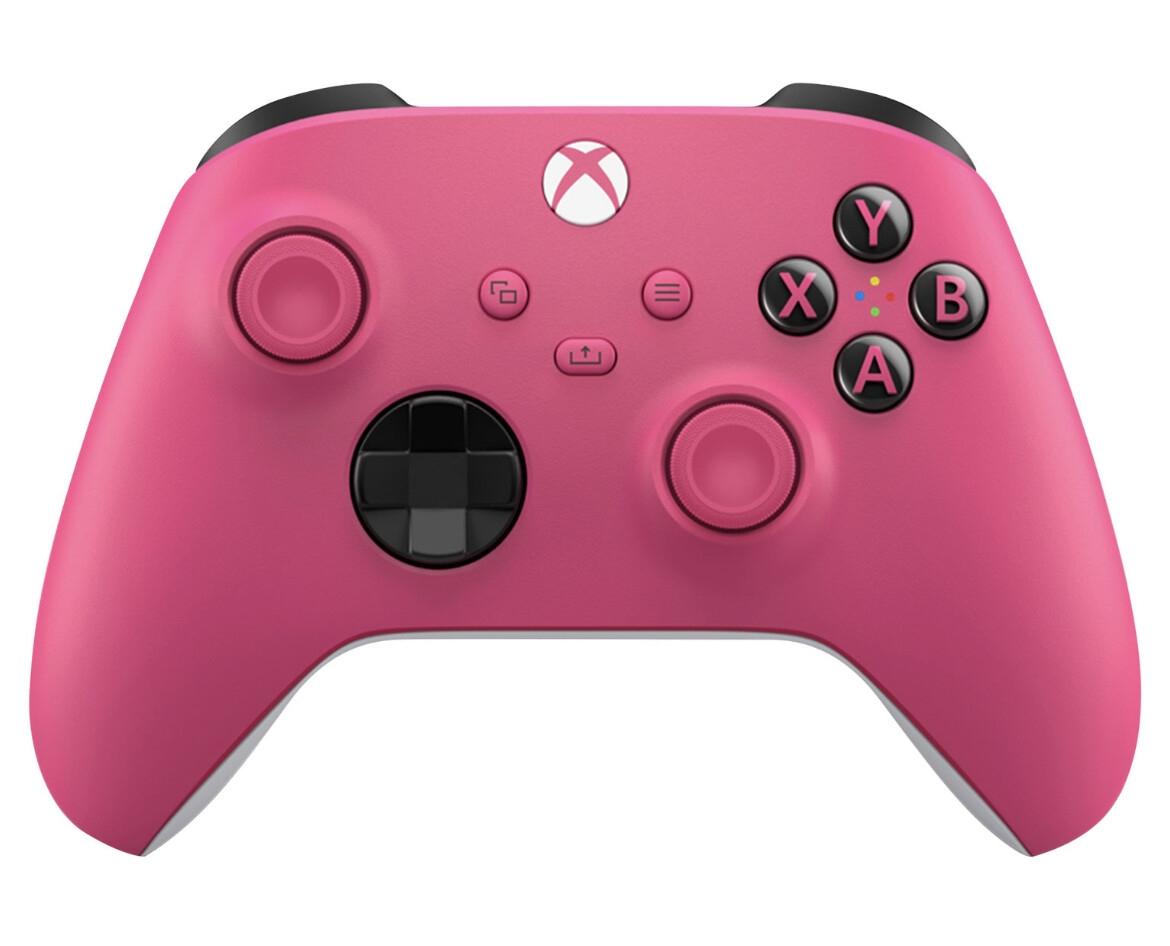Manette de jeu sans fil pour Xbox - Rose foncé