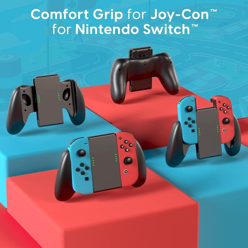 Nintendo Switch Controller Joycon Comfort Grip by TalkWorks