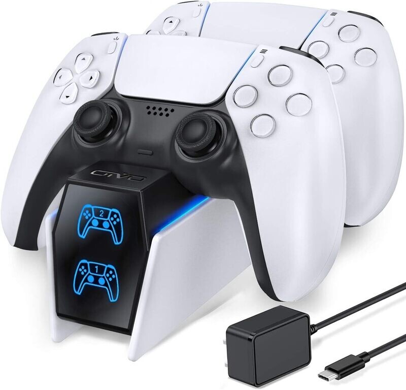Station de charge Dual Sense PS5 double
