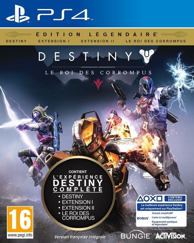 Destiny Le Roi Des Corrompus PS4
