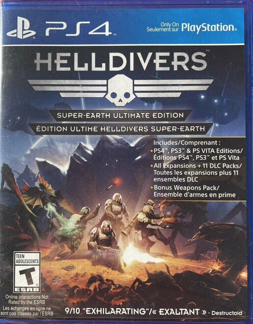 Helldivers Édition Ultime PS4