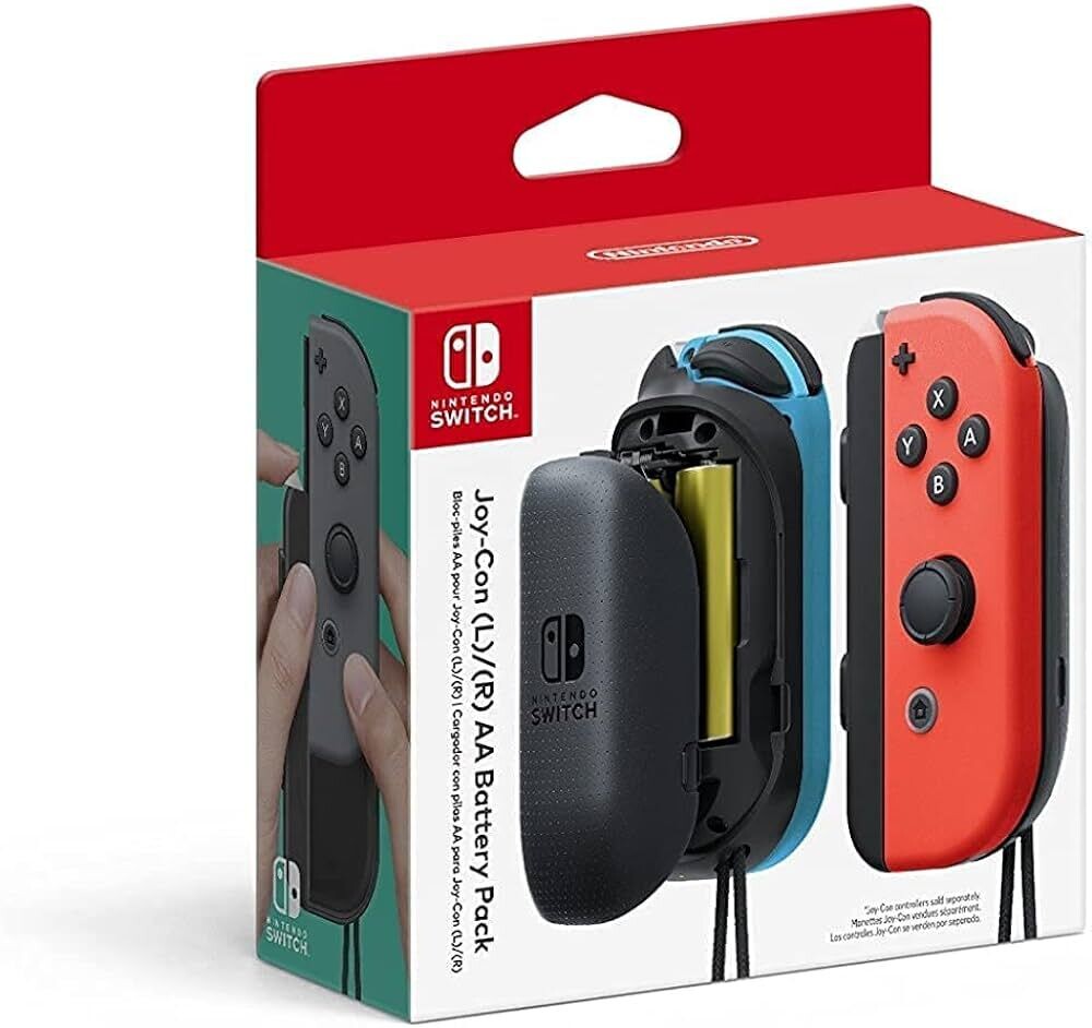 Joy-Con (L) (R) AA Battery Pack Nintendo Switch