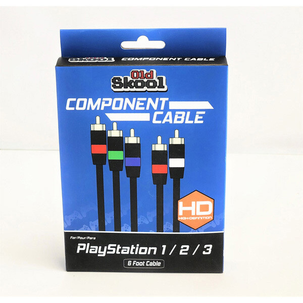 Old Skool Compenent Cable PS1/PS2/PS3