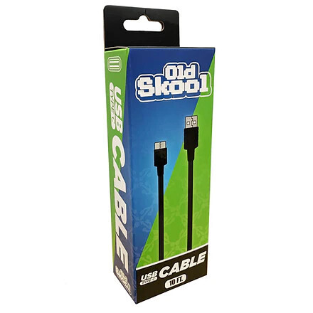 Old Skool USB Type C Cable 10Ft.