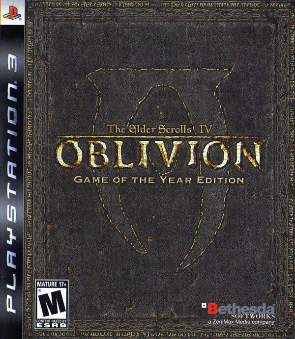 The Elder Scrolls IV Oblivious Game Of The Year Edition PS3