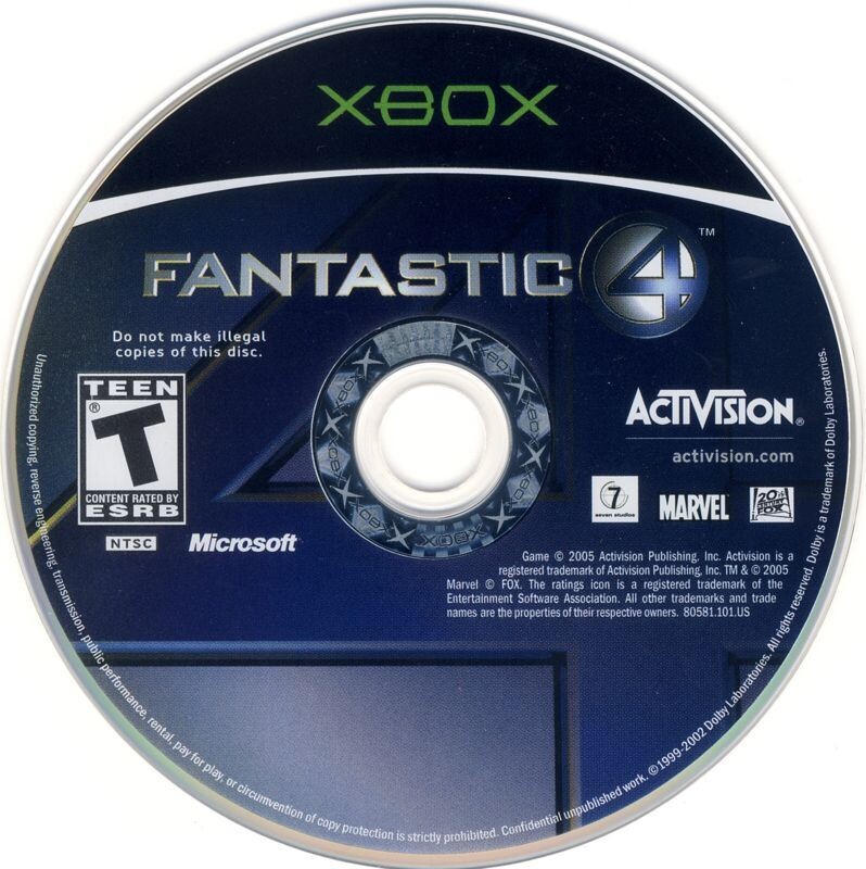 Fantastic 4 Xbox