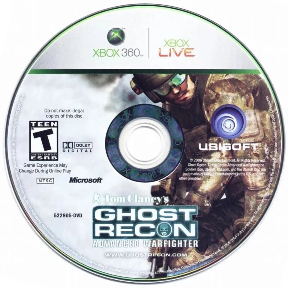 Tom Clancy&#39;s Ghost Recon Advanced Warfighter Xbox 360